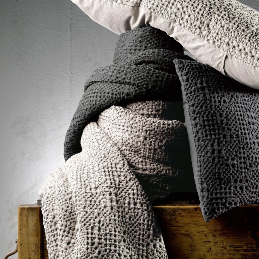 Coperta a Nido d'Ape in Cotone "Tana"